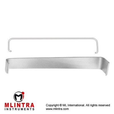 Lane Retractor Stainless Steel, 23 cm - 9" Blade Size 30 x 13 mm - 35 x 19 mm